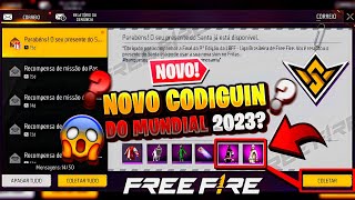 URGENTE!! NOVO CODIGUIN INFINITO?? DATA E SKINS DE GRAÇA, TOP CRIMINAL BANDEIRÃO E MAIS - FREE FIRE