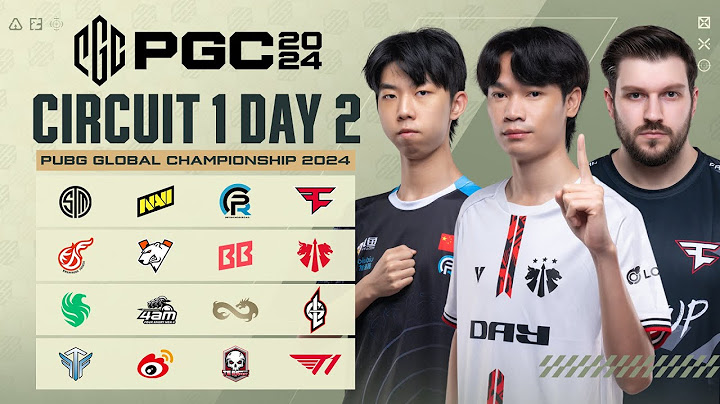 🔴LIVE สด!  PGC 2024 ศึกชิงแชมป์โลกพับจี Circuit 1 วันที่ 2