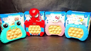 1 Minute Satisfying with Playing Push Game Pop It Eletrônico Fidget Toy ASMR No Talking screenshot 5