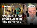 Josias: PF convive com 3 versões em caso de filho de Moraes e deveria divulgar o vídeo completo