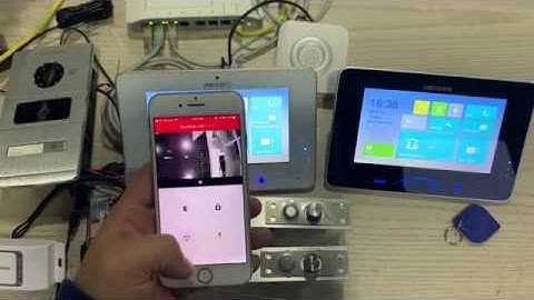 HIKVISION Video Intercom V1.5.0 test, DS-KH8301-WT work with DS-K2M080 (DS-K2M060)