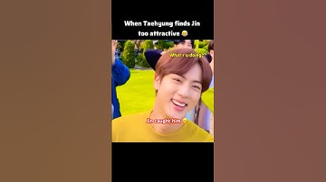 Taejin: Jin is hot taehyung knows #taejin #bts #ytshorts #btsshorts #jin #taehyung