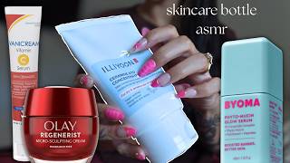 ASMR | Tapping & Scratching on Skincare Products