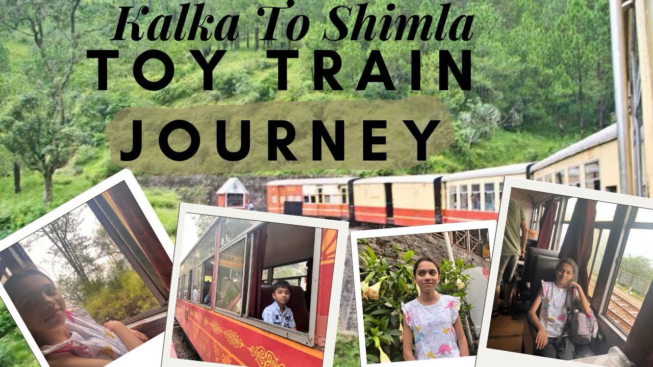 Kalka To Shimla Toy Train 🚂 Journey|| Toy Train || nikkifaizu vlog ...
