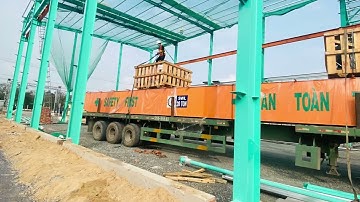 Lắp đặt cầu trục 20 tấn, 2-5 tấn công trình Japan