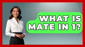 What Is Mate In 1? - The Chess Codex