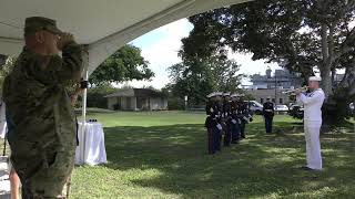 Pearl Harbor Day Dec. 7, 2023. Rifle Salute, Taps at Oklahoma Memorial