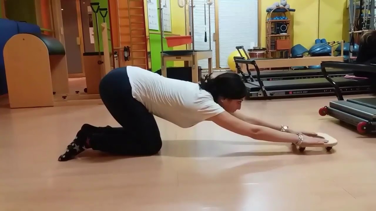 Metodo Biofasciale Cat Spine Stretch Esercizio 6 YouTube