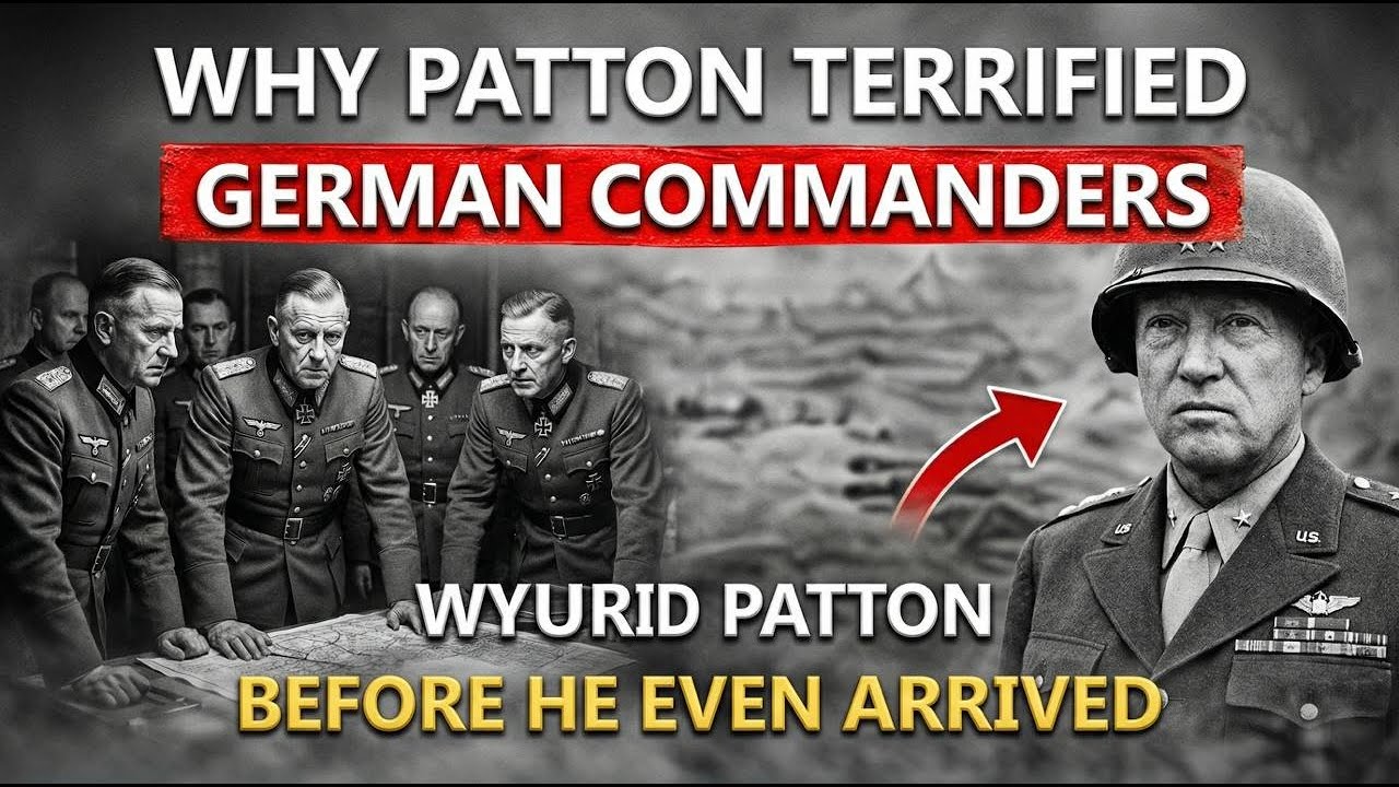 Why Patton Terrified German Commanders Before He Even Arrived