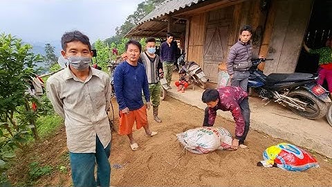 5 tấn xi về luôn và ngay với nhà anh Páo ở Lũng Cáng. Nguyễn Tất Thắng