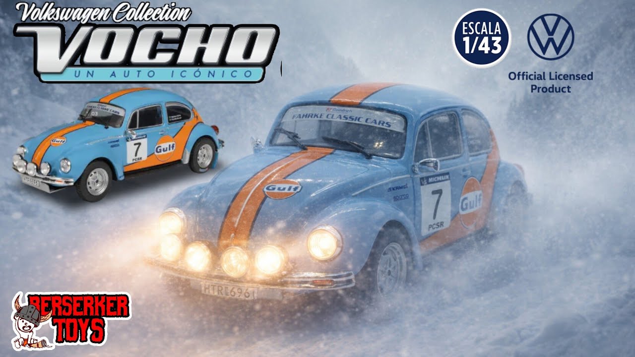VOLKSWAGEN COLLECTION VOCHO BEETLE 1303 GULF COLD BALLS 2018