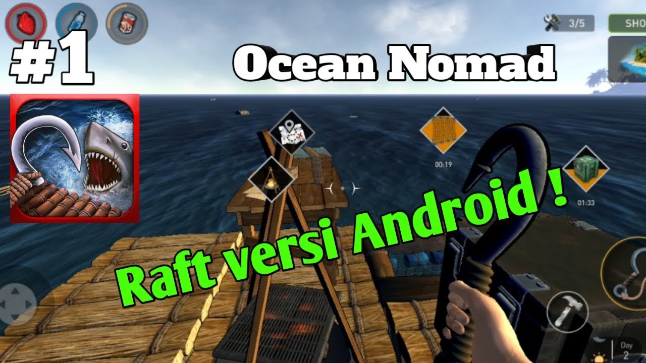 raft survival ocean nomad