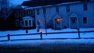 Exploding snowman