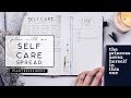 PLAN WITH ME: BULLET JOURNAL SELF CARE SPREAD for #MentalHealthAwarenessMonth // PLANT BASED BRIDE