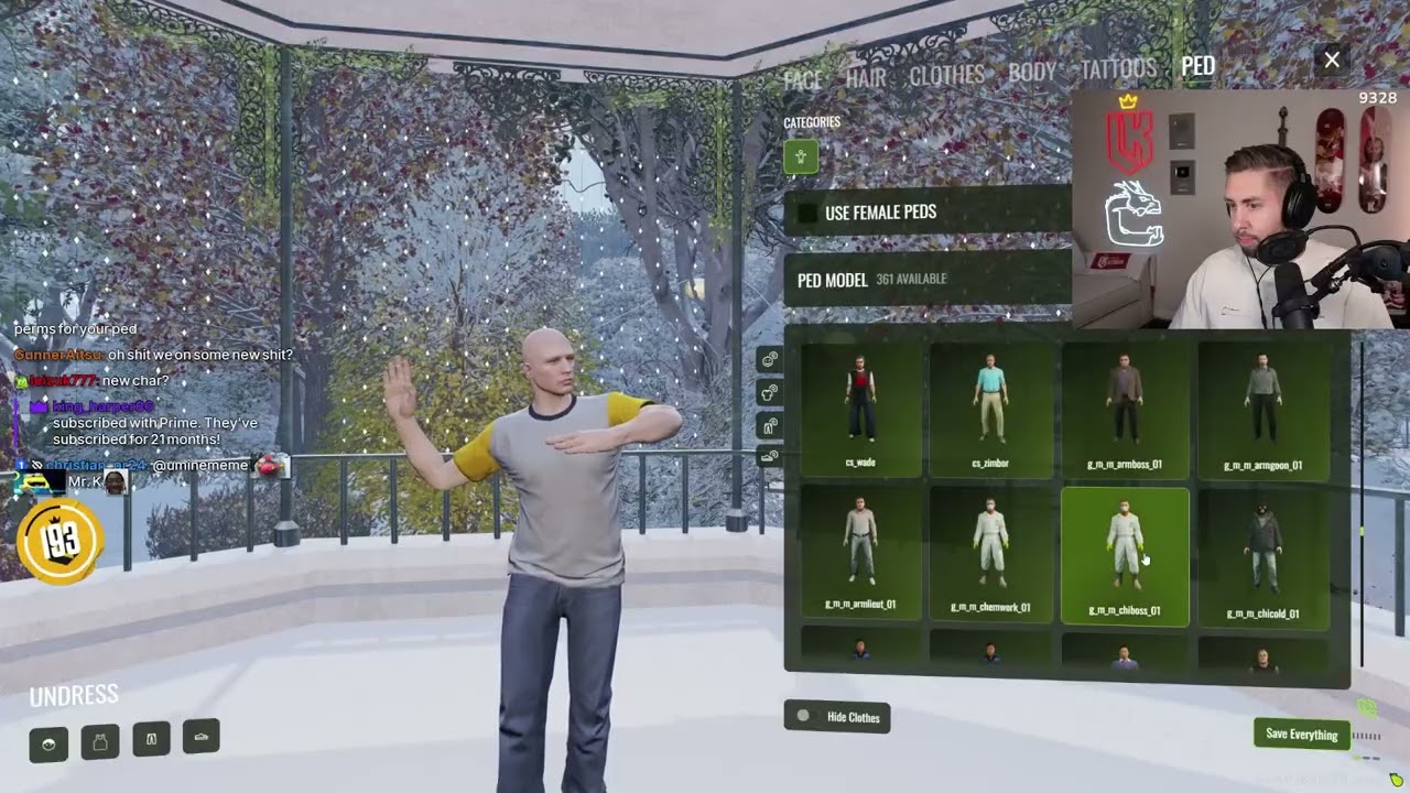 Kebun Создание персонажа на публичном сервере Prodigy