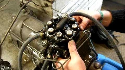 Checking the fuel distributor of the Bosch CIS (K-Jetronic)