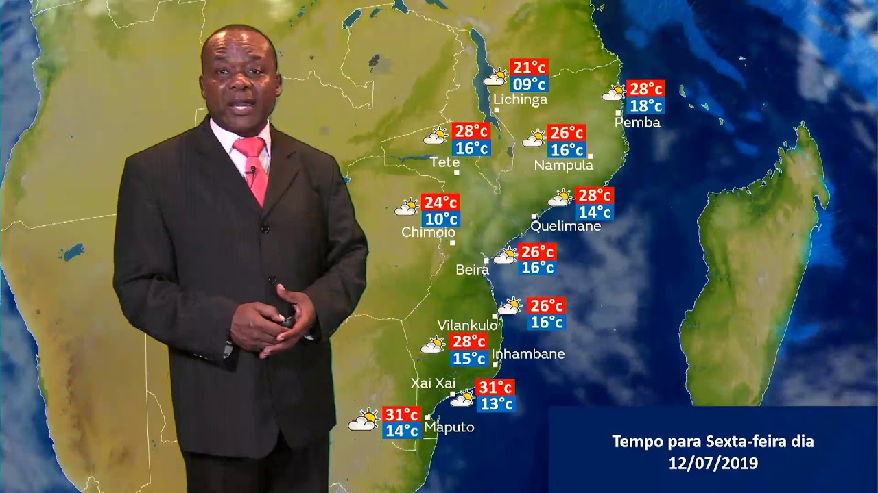 Prevsao para dia 12 07 2019