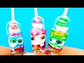 39 DIY MINIATURE BARBIE MINI FOOD, SCHOOL SUPPLIES AND MORE BARBIE CRAFTS