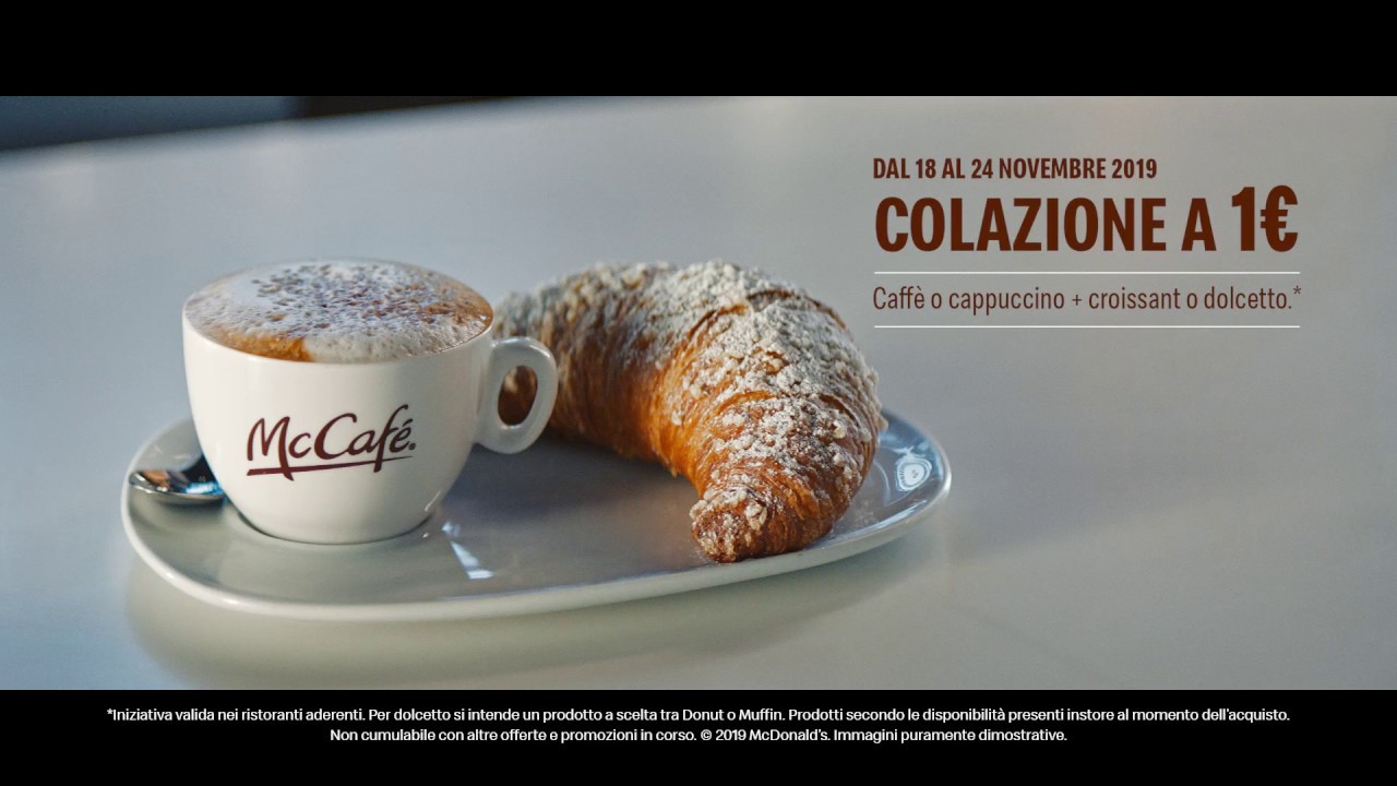 McDonald’s - La prossima settimana colazione a 1€. - YouTube