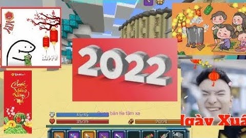 Video đầu tiên của năm 2022 :)|Build and shoot|Blockman go Việt Nam