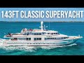 Inside a 143' SUPERYACHT | $6,750,000 "STARSHIP" Custom Van Mill Classic Superyacht Tour