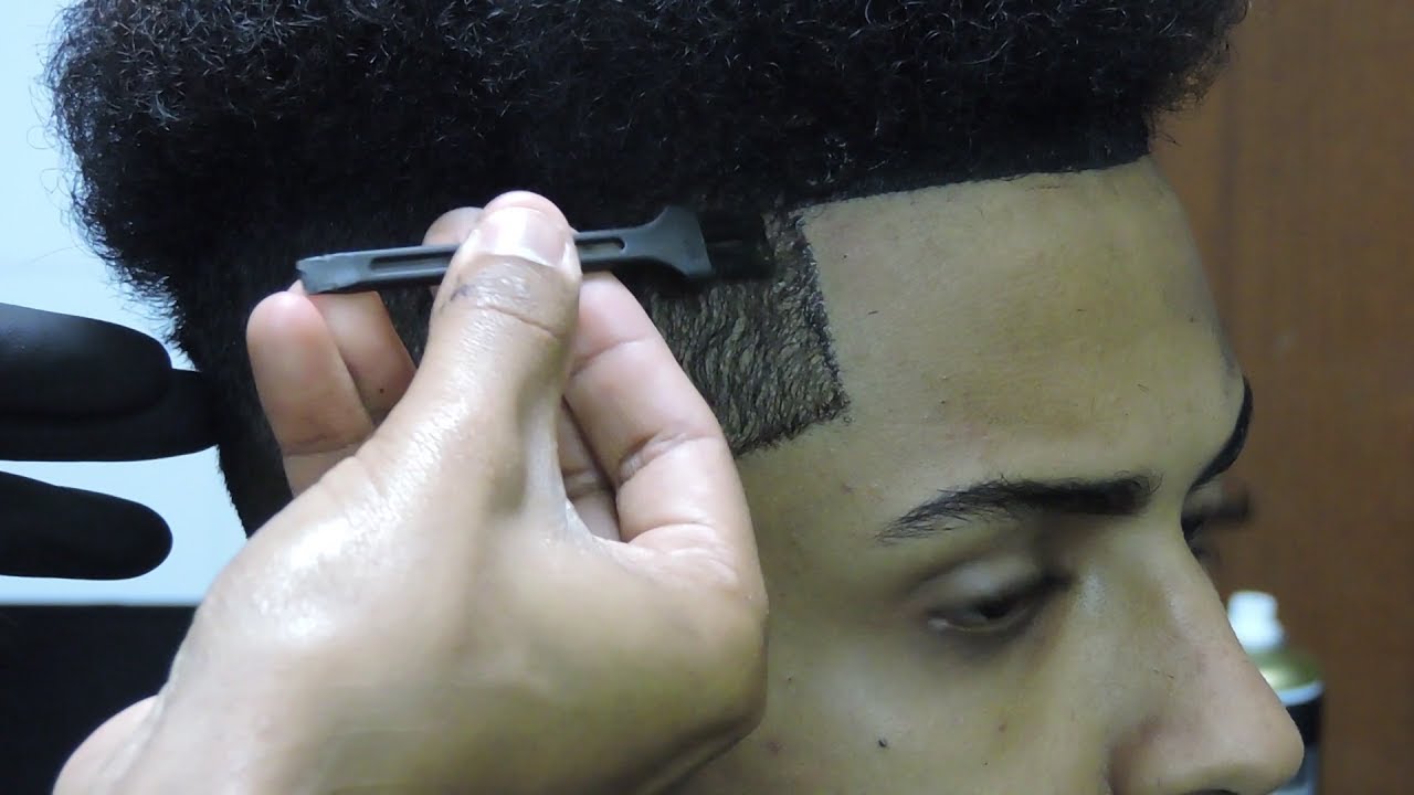 corte de cabelo masculino degrade e pigmentação