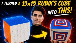 I made the 15x15 Rubik's Cube beautiful 😍
