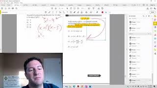 SAT Math, Test 5 Section 4, Number 30