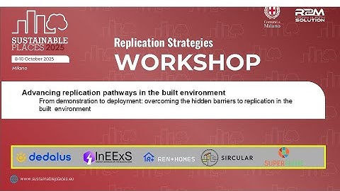 Workshop - From demonstration to deployment: Bridging the gap to market uptake
