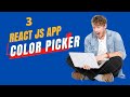 Color Picker App | React JS &amp; Material UI | Part : 3 styling