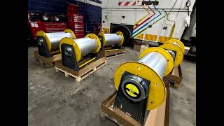 Vehicle Exhaust Hose Reels