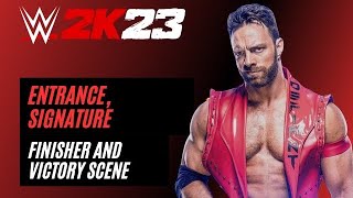WWE 2K23 LA Knight (yeah!) Entrance, Signatures, Finishers and Winning Animation