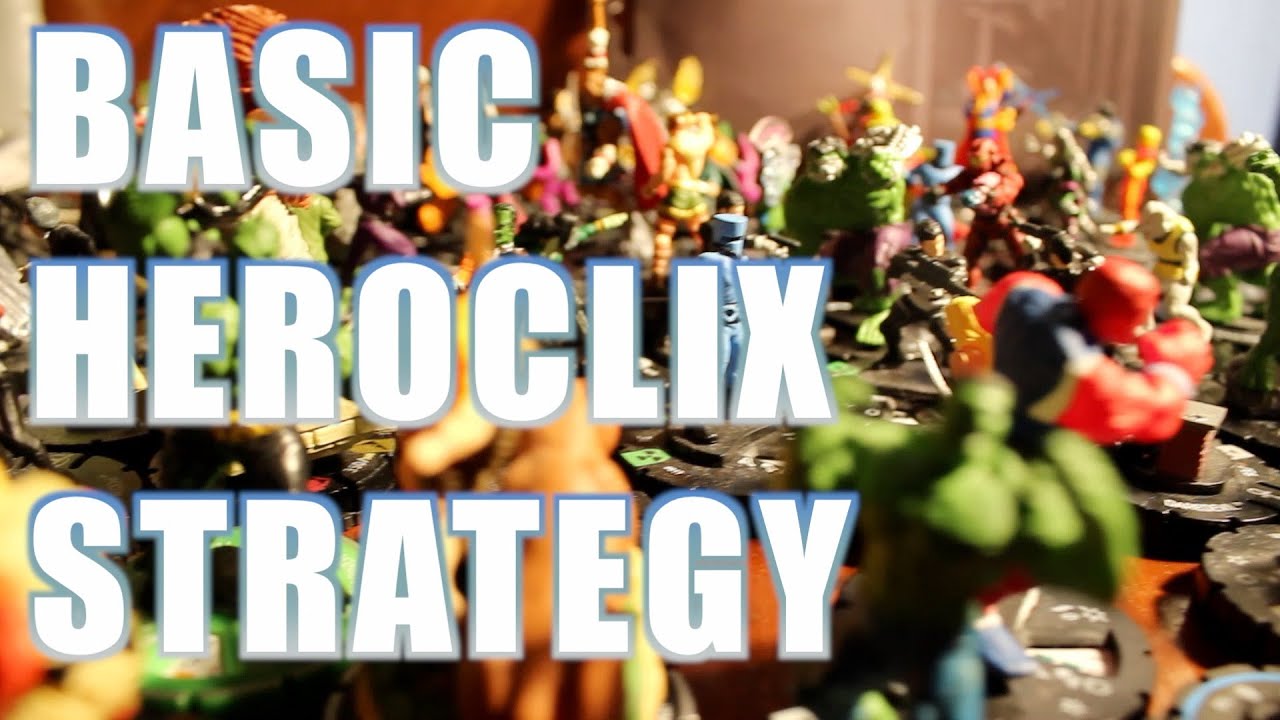 How to Build A Heroclix Team: Basic Heroclix Strategy - YouTube