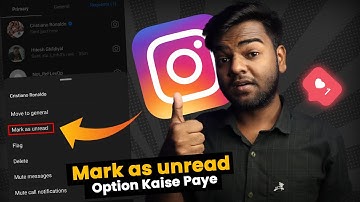 Marked as unread option not showing in instagram // Marked as unread option kaise paye // Instagram