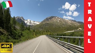 Driving in Italy 3: Foscagno Pass (From Bormio to Livigno) 4K 60fps