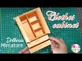 DIY Miniature Clothes Cabinet | How to make Clothes Cabinet for Dollhouse DIY Miniature Clothes Cabinet | How to make Clothes Cabinet for Dollhouse