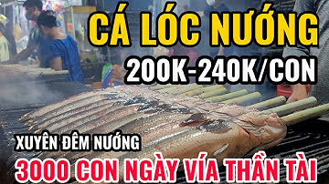 HƠN 3000 CON CÁ LÓC NƯỚNG xuyên đêm CHO KỊP bán NGÀY VÍA THẦN TÀI | Giá 200-240k/con KÈM BÚN & RAU