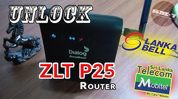 How to unlock Dialog ZLT P25 router. With English subtitles.Sm-7