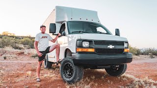 The Van is LIFTED!.. | Overlanding on a Budget