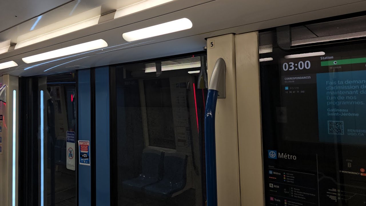 RARE overnight 3:00 am Montreal Metro ride on the Green Line 🟢 during Nuit Blanche 2025 🌃