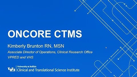 CTSI Open Onderzoeksbureau: OnCore