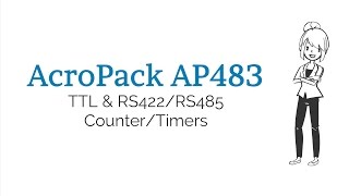 Video: Acromag AcroPack AP483: TTL & RS422/RS485 Counter/Timers