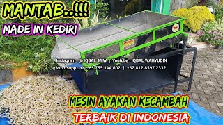 Mantab..!!! Mesin Ayak Kecambah Sistem Vibro Mesin Ayakan Kacang Hijau Toge Capar || Murah Di Kediri