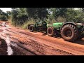 Deutz Fahr 80 Profiline Tractor fitted Graders working in African Continent 🧿 | USHA GRADER @afican