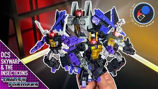 Transformers Dramatic Capture Skywarp & Insecticons set Unboxing & Review
