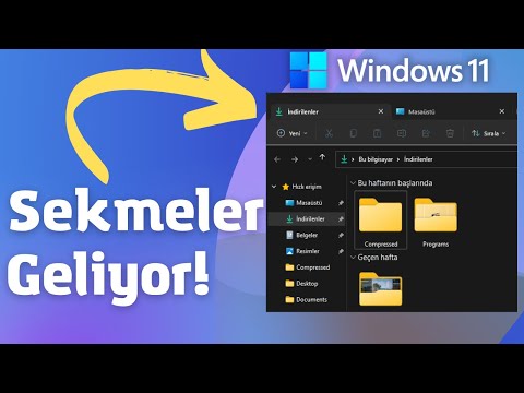 Windows 11 Dosya Gezgini’ne Sekme Özelliği Geliyor!