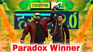 OMG! Paradox Winner Hustle 2.0  | MTV Hustle 2.0 Winner Name | hustle 2.0 2022 today episode