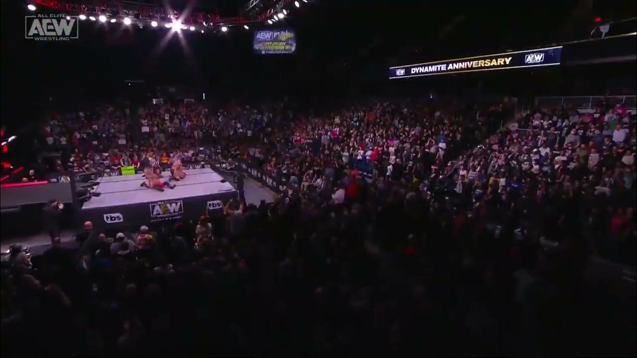 Hammer and Anvil Elbow by Bryan Danielson & Daniel Garcia AEW