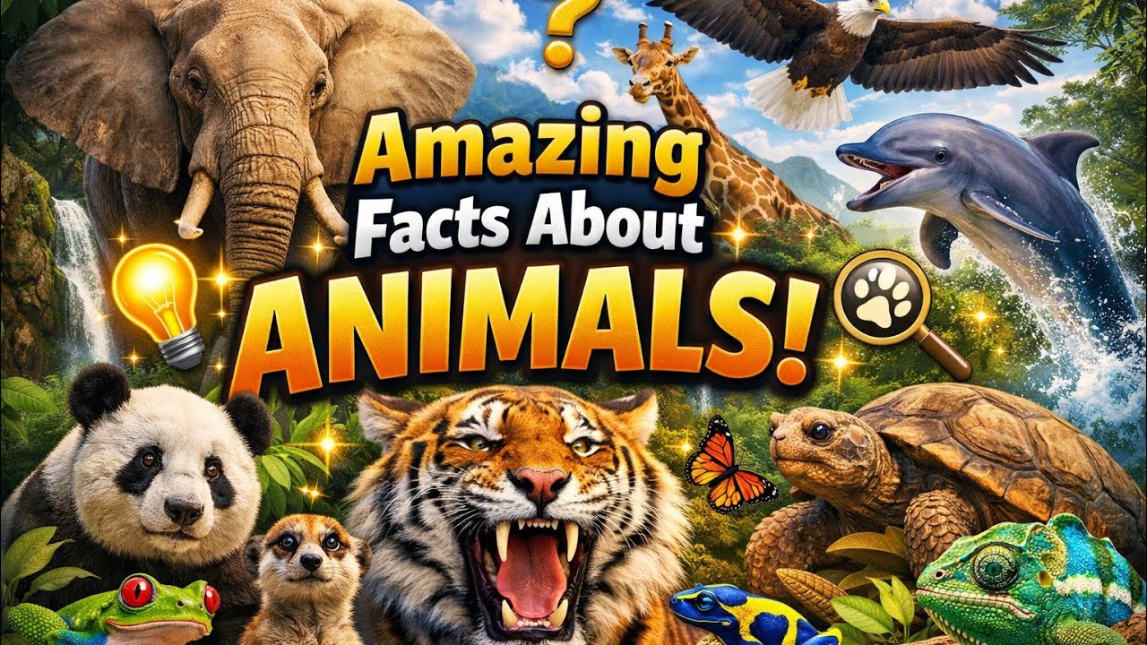 Amazing facts about animals || Some interesting facts about animals