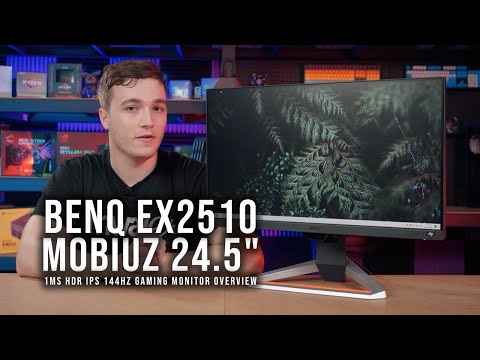 BenQ EX2510 MOBIUZ 24.5" 1ms HDR IPS 144Hz Gaming Monitor Overview